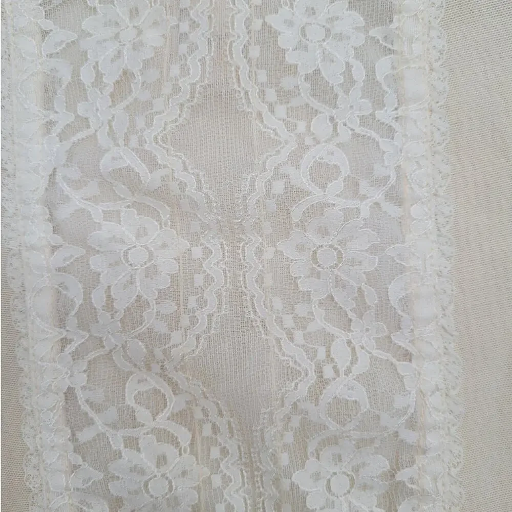 Hollywood Vassarette Ivory Lace Girdle Pin Up Vintage Lingerie‎ Glamour